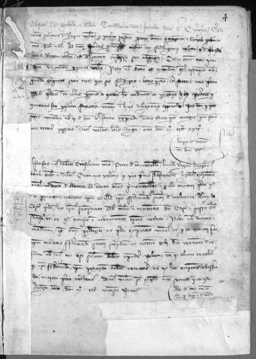 Cancillería,registros,nº532,fol.4/ Mandato. (10-8-1329)