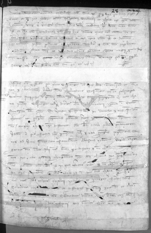 Cancillería,registros,nº532,fol.26v-28/ Letra apostólica. (27-1-1330)