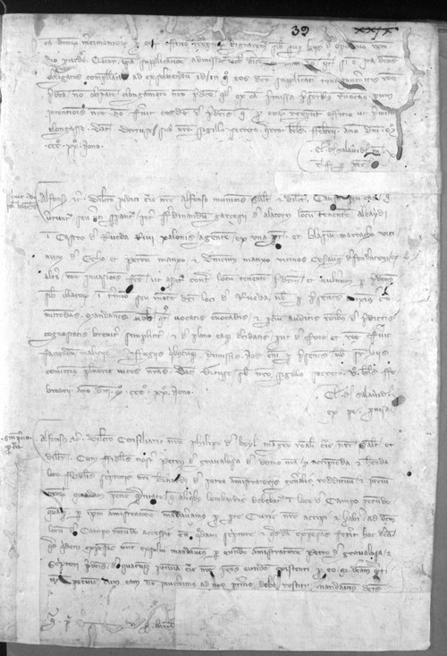 Cancillería,registros,nº532,fol.38v-39/ Mandato. (29-1-1330)