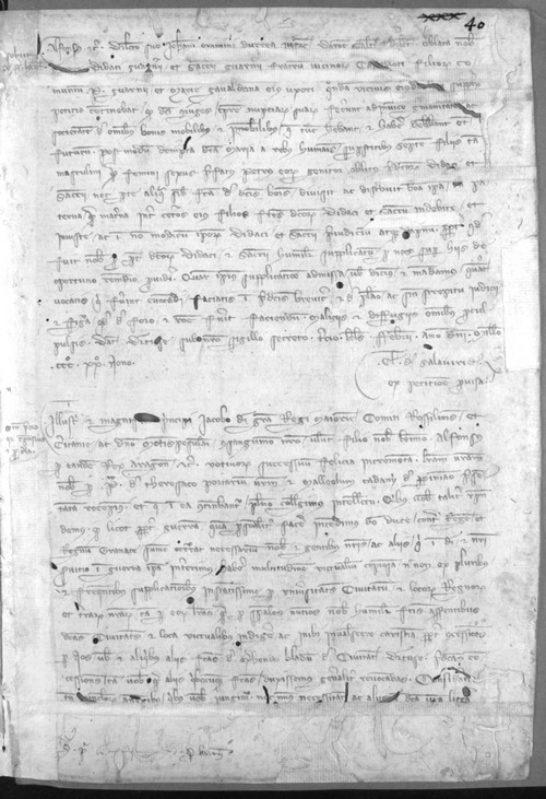 Cancillería,registros,nº532,fol.40/ Mandato. (30-1-1330)