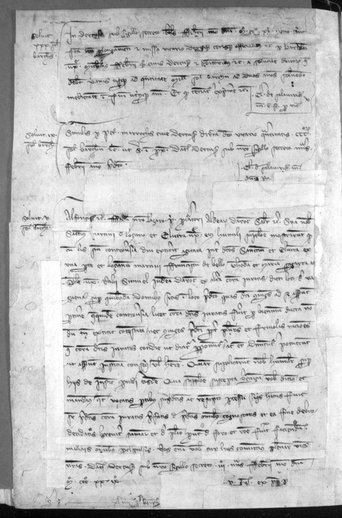 Cancillería,registros,nº532,fol.51v/ Mandato. (3-2-1330)