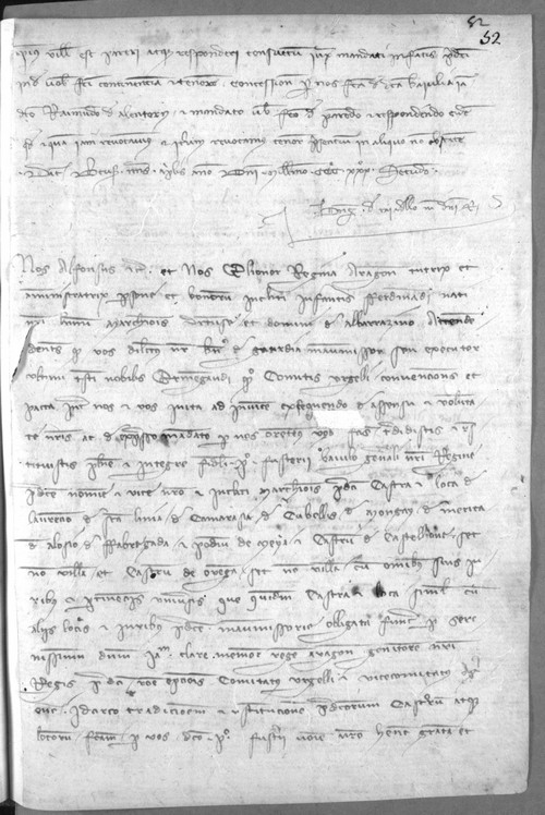 Cancillería,registros,nº545,fol.51-52/ Mandato. (5-4-1332)