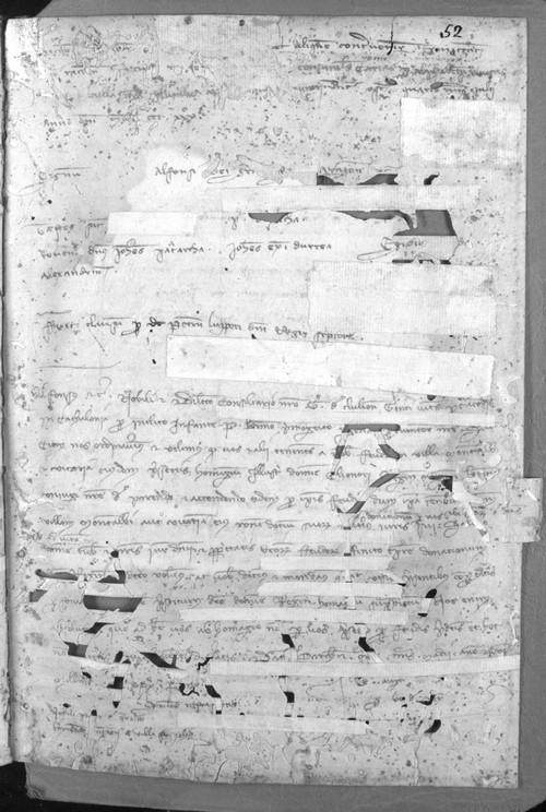 Cancillería,registros,nº549,fol.51-52/ Dote matrimonial. (4-7-1330)