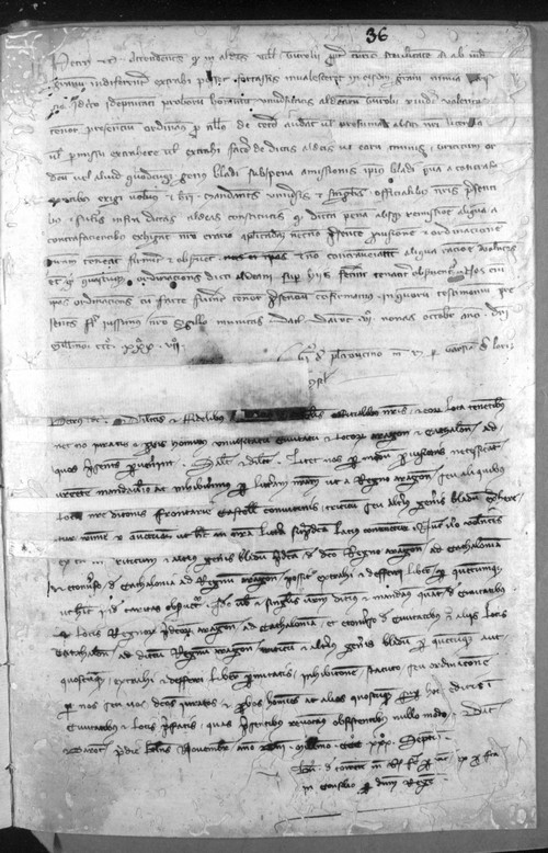 Cancillería,registros,nº554,fol.36/ Mandato. (2-10-1337)