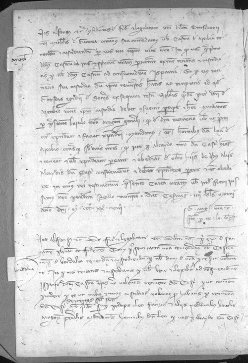 Cancillería,registros,nº561,fol.38v/ Tenencia de castillo. (26-2-1329)