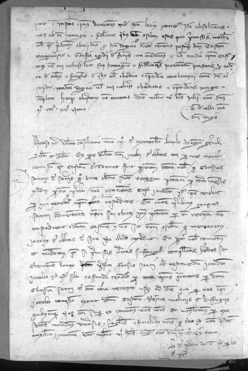 Cancillería,registros,nº561,fol.43v/ Tenencia de castillo. (27-7-1329)