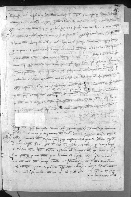 Cancillería,registros,nº561,fol.54/ Mandato. (2-9-1332)