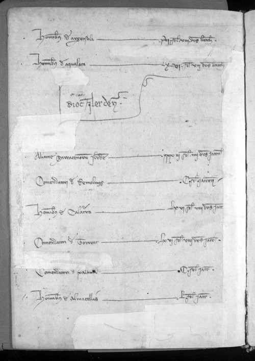 Cancillería,registros,nº583,fol.15v/ Registro de cenas. (1328)