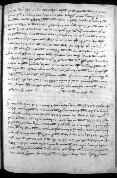 Cancillería,registros,nº860,fol.122/ Mandato. (6-1-1337)