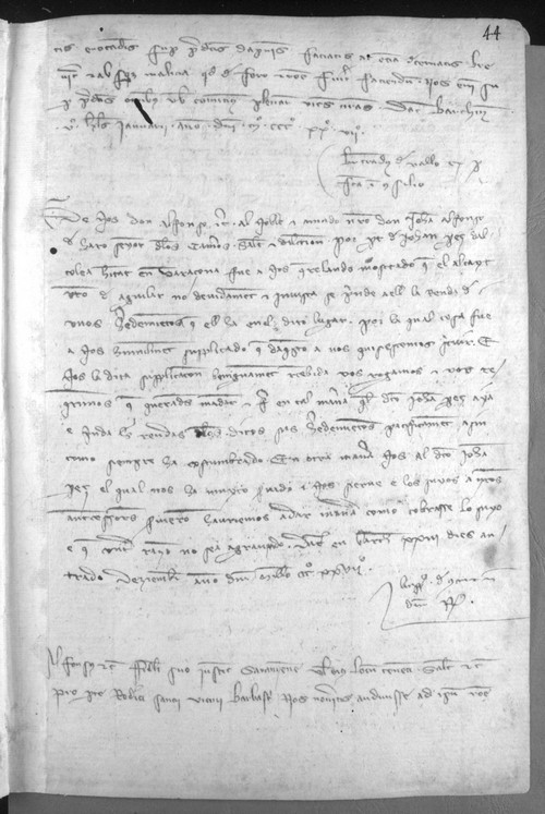 Cancillería,registros,nº429,fol.44r-44v/ Mandato. (29-12-1327)